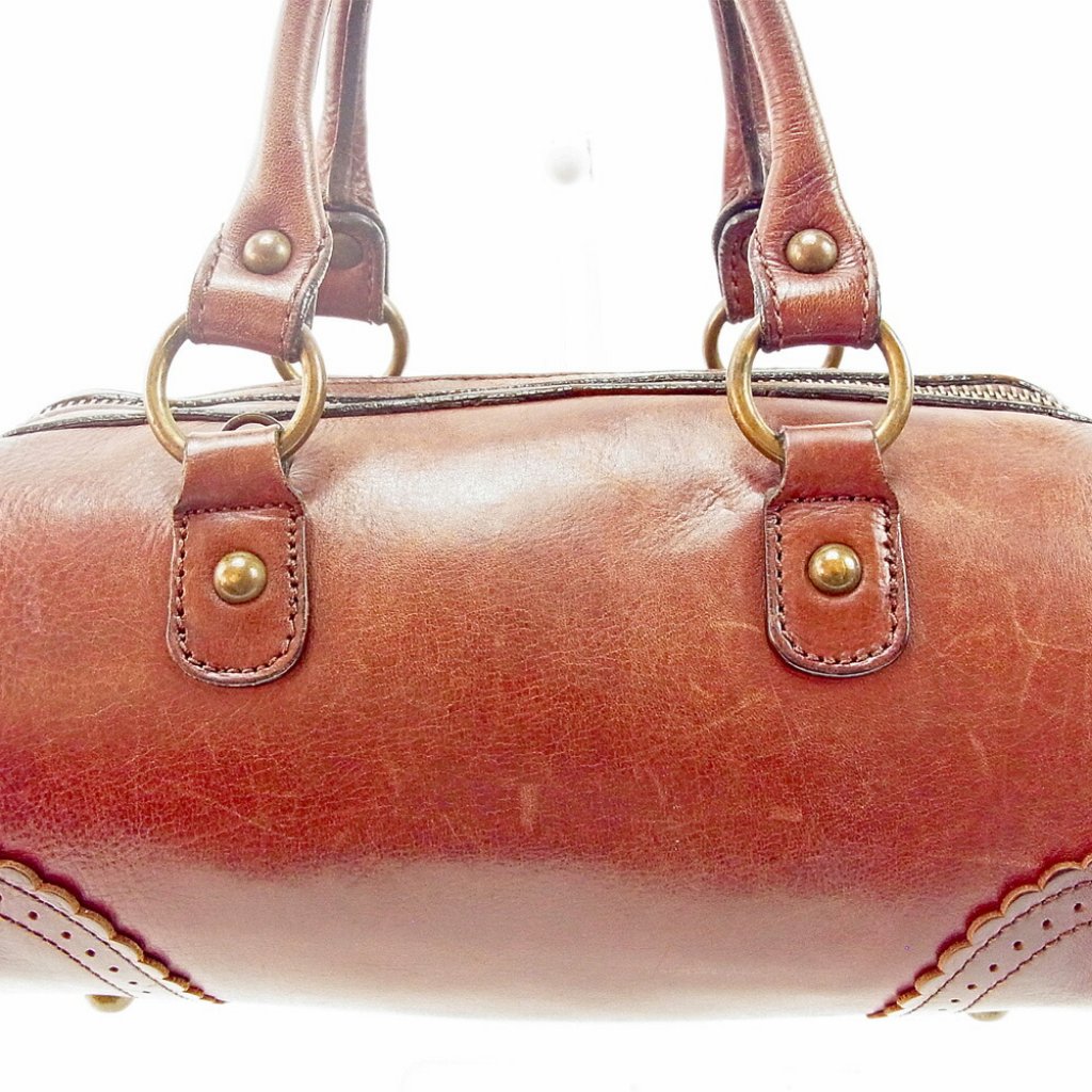 Anna Sui Handbag Butterfly Mochief Leather Authentic Used G1393